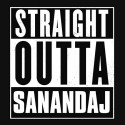 تیشرت Straight outta Sanandaj