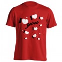 تیشرت ولنتاین طرح I Love You