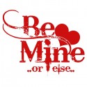 تیشرت ولنتاین طرح Be Mine