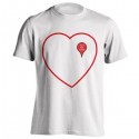تیشرت ولنتاین طرح You Are Here