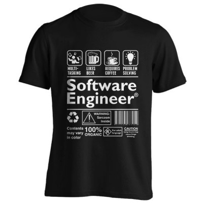 تیشرت طرح Software Engineer