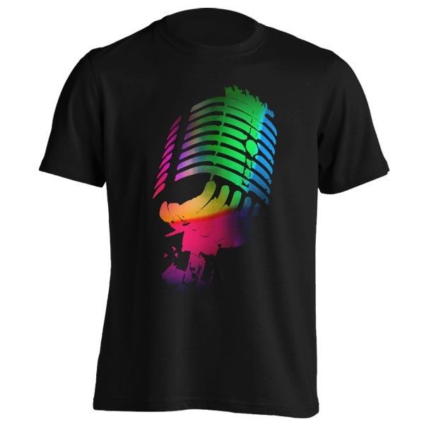 تیشرت طرح The Neon Microphone