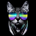 تی شرت Music Lover Cat