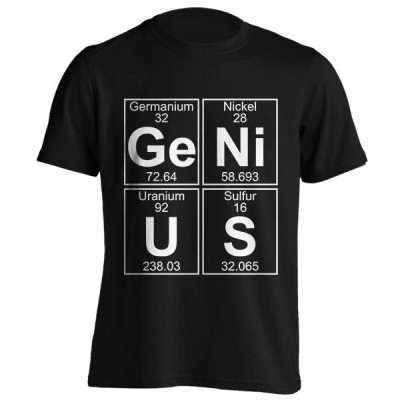 تیشرت طرح Ge-Ni-U-S genius