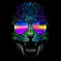 تیشرت طرح Neon Panther