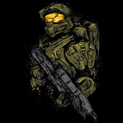 تیشرت طرح Master Chief
