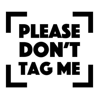 سویشرت یقه گرد طرح Please don't tag me