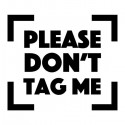 سویشرت یقه گرد طرح Please don't tag me