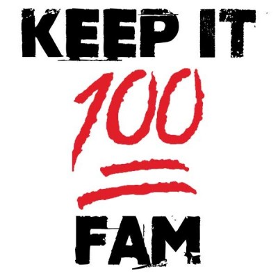 سویشرت یقه گرد طرح Keep it real