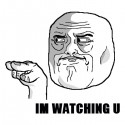 تیشرت ترول طرح I'm watching u