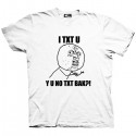 تیشرت ترول طرح Y U NO