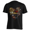 تیشرت طرح Music in Love