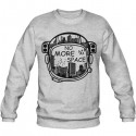سویشرت یقه گرد طرح no more space