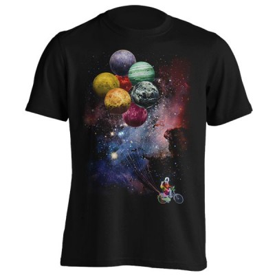 تیشرت طرح Spaceman Sidejob