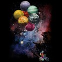 تیشرت طرح Spaceman Sidejob