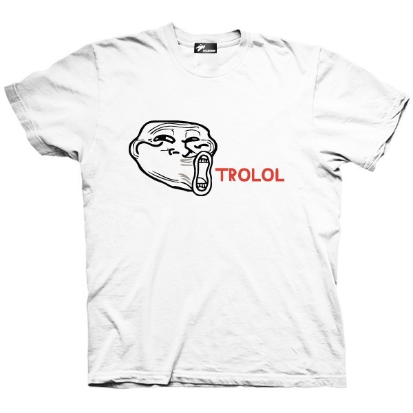 تیشرت ترول طرح TROLOL