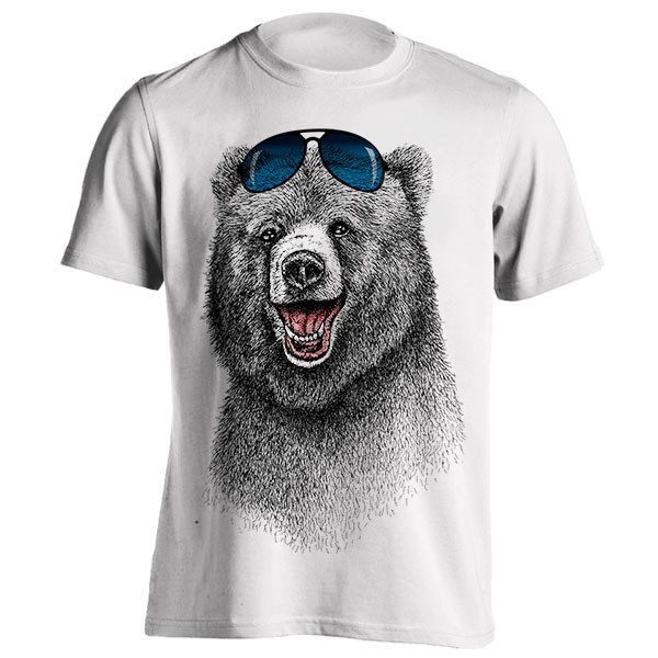 تیشرت گرافیکی طرح The Happiest Bear