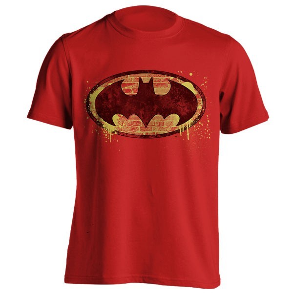 تیشرت Batman Brick Splatter Logo