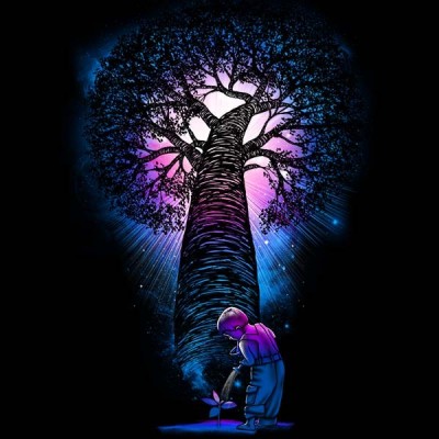 تیشرت طرح Tree of Life