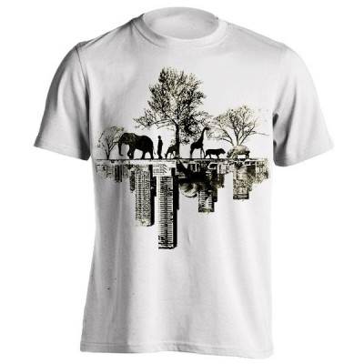 تیشرت گرافیکی طرح Duality