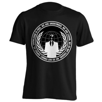 تیشرت طرح Anonymous Logo