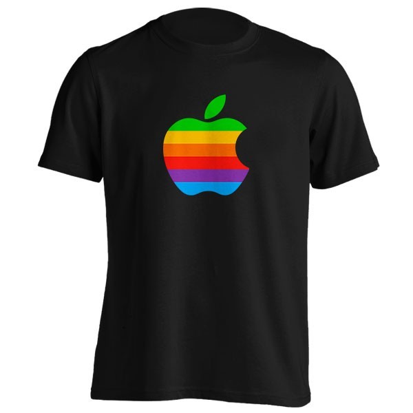 تیشرت Apple طرح لوگو