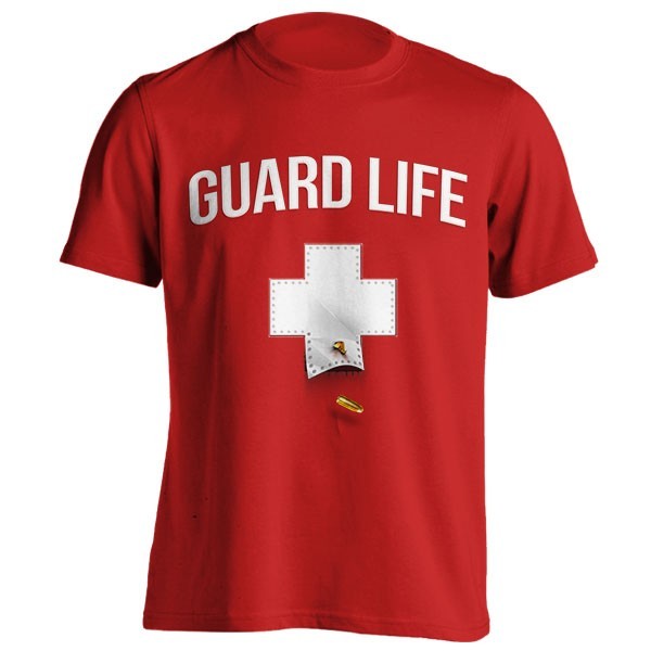 تیشرت گرافیکی طرح Guard Life