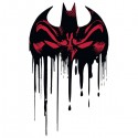 تیشرت گرافیکی طرح Batman Reflection