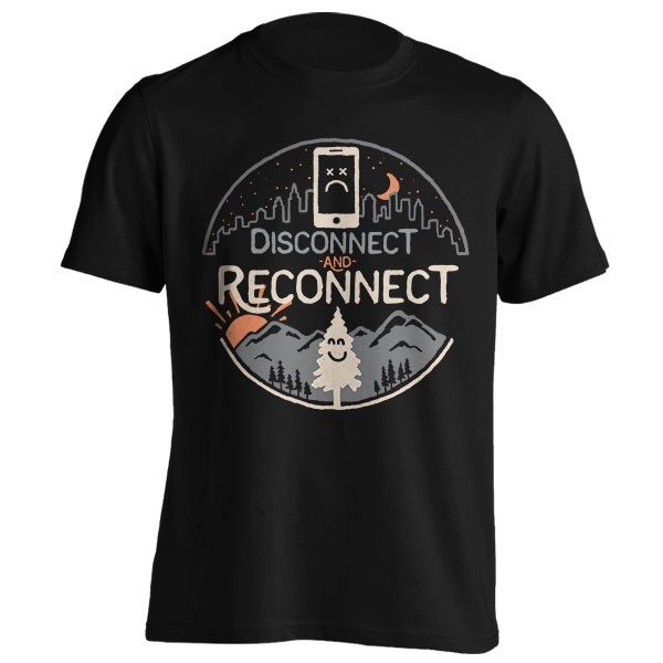 تیشرت گرافیکی طرح Reconnect