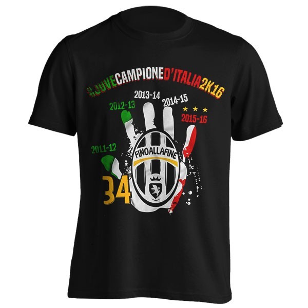 تیشرت یوونتوس طرح JUVE SCUDETTO 2016
