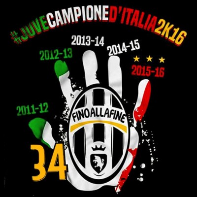 تیشرت یوونتوس طرح JUVE SCUDETTO 2016