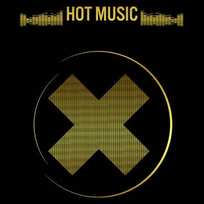 تیشرت گرافیکی طرح Hot music gold