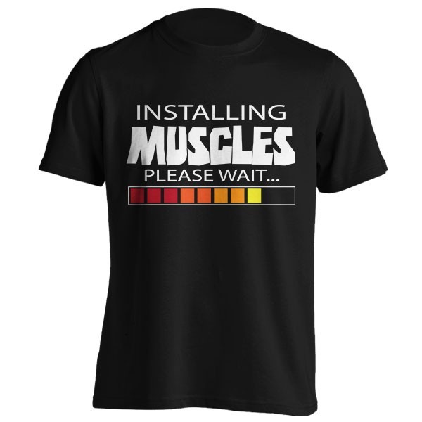 تیشرت Installing Muscles