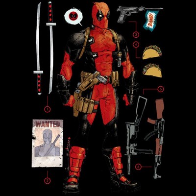 تیشرت Deadpool Accessories