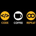 تیشرت CODE COFFEE REPEAT