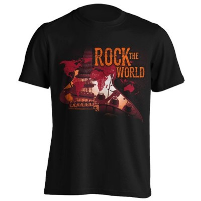 تیشرت Rock the world