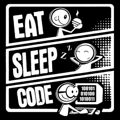 تیشرت Eat Sleep Code