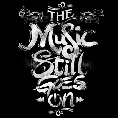 تیشرت Music Stll Goes On