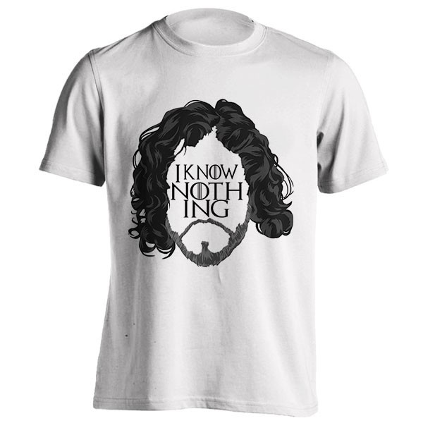 تیشرت i know nothing