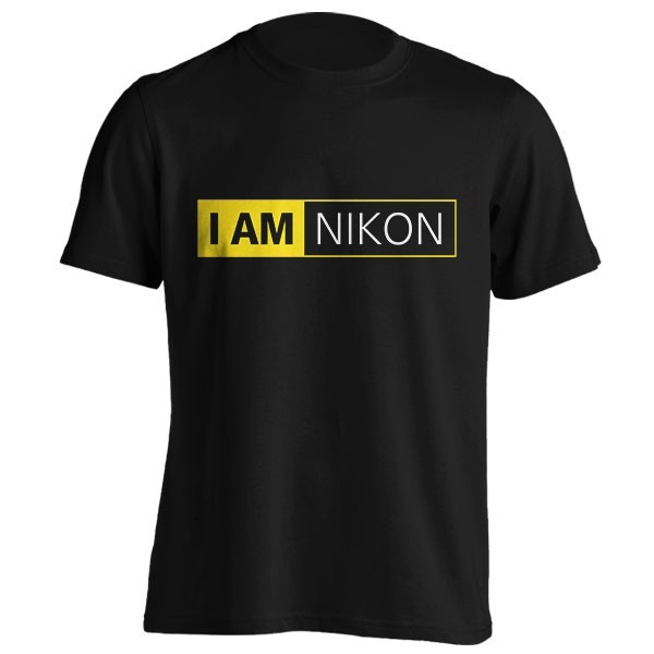 تیشرت طرح I AM NIKON