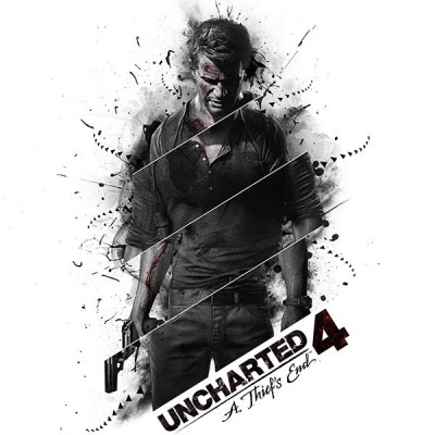 تیشرت طرح بازی Uncharted