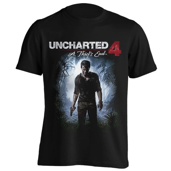 تیشرت طرح بازی Uncharted 4