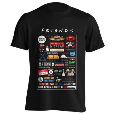 تیشرت طرح سریال Friends