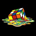 تیشرت Melting Rubiks Cube
