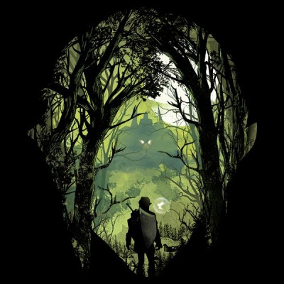 تیشرت طرح It's Dangerous to be Alone