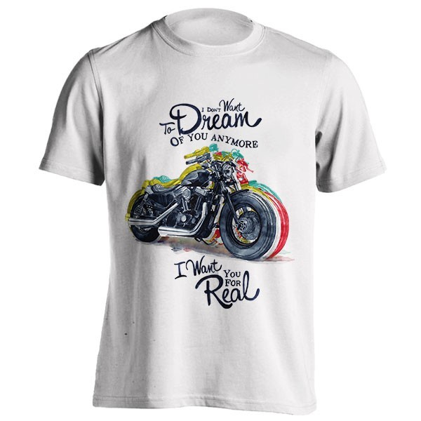 تی‌شرت طرح Motorcycle dream