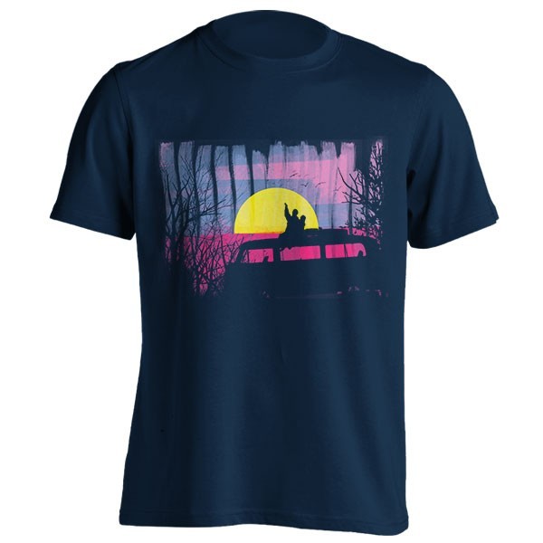 تی‌شرت Scenic colored hike into the wild