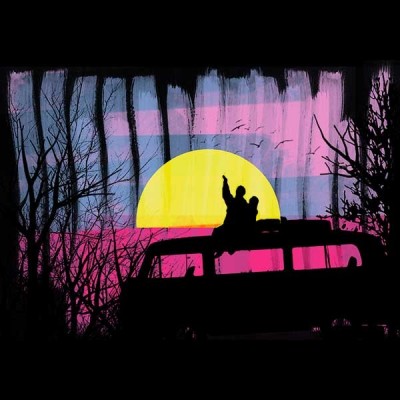 تی‌شرت Scenic colored hike into the wild