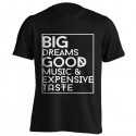 تی‌شرت BIG DREAMS GOOD MUSIC