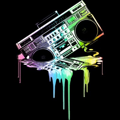 تی‌شرت Melting Boombox